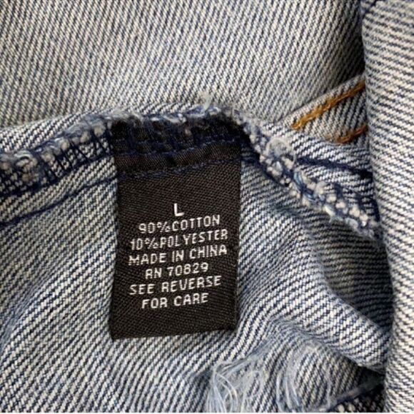 Carbon Blue Jeans Jacket (Size Large) - Picture 5 of 5